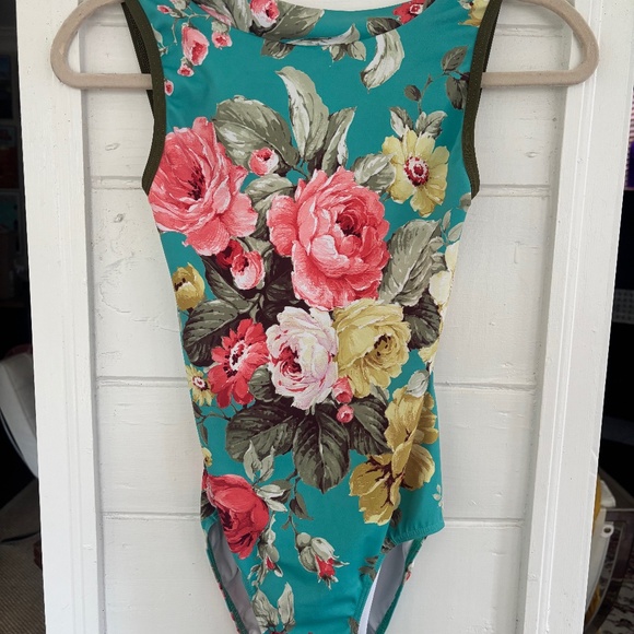 Eleve Dancewear Other - Flower Pattern Eleve Dance Leotard